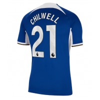Camisa de time de futebol Chelsea Ben Chilwell #21 Replicas 1º Equipamento 2023-24 Manga Curta
